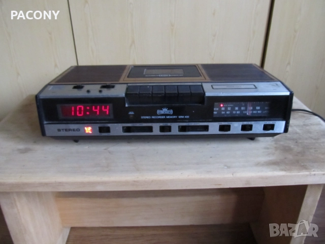 СТЕРЕОКАСЕТОФОН - РАДИОЧАСОВНИК, снимка 3 - Тонколони - 49420915
