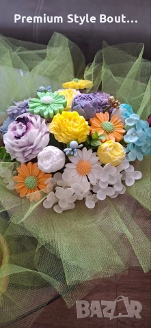 букет от свещи , снимка 4 - Декорация за дома - 53719718