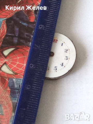 Механизъм с циферблат от стар ръчен часовник 51409, снимка 11 - Мъжки - 52252492