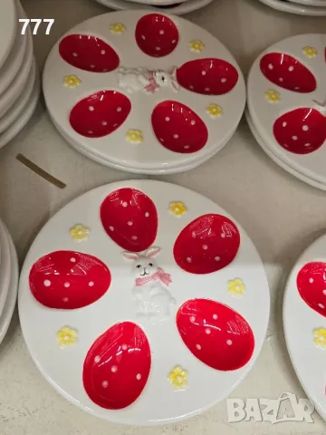 Великденски чинии и купи , снимка 16 - Чинии - 44827423
