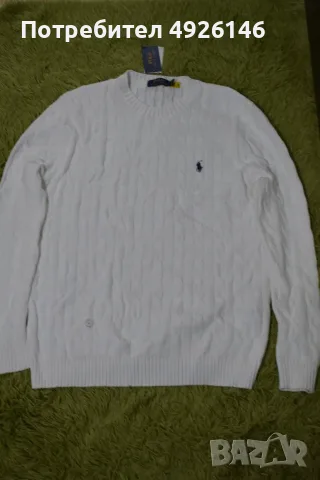 ЧИСТО НОВ! Polo Ralph Lauren Cable-Knit Cotton Jumper