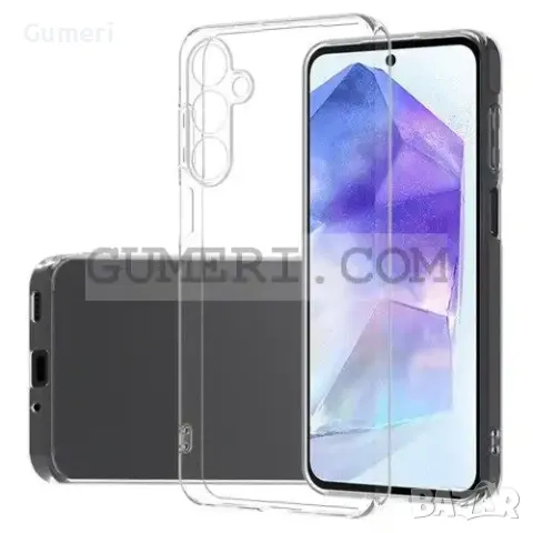 Samsung Galaxy A16 Силиконов Прозрачен Гръб Със Защита За Камерата