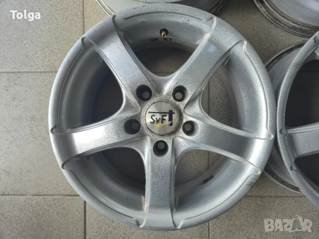 Алуминиеви джанти SVFT Racing 15 5x114.3, снимка 2 - Гуми и джанти - 50123738