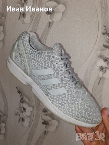 маратонки Adidas ZX Flux TechFit – Gray Scale  номер 43, снимка 10 - Маратонки - 32877410
