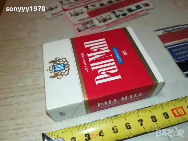 PALL MALL-КОЛЕКЦИОНЕРСКА КУТИЯ ОТ ЦИГАРИ 0612241524, снимка 7 - Колекции - 48250040