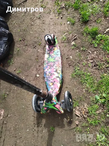 Тротинетка за части, снимка 2 - Детски велосипеди, триколки и коли - 47536092