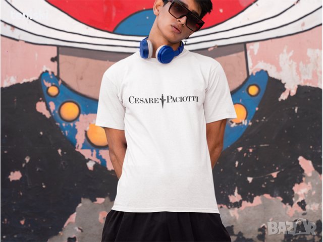Тениски Cesare Paciotti Чезаре Пачоти Принт 9 модела, снимка 7 - Тениски - 39589775