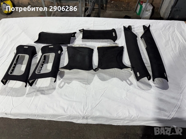 Черен Таван алкантара за Passat B6 с колонки , снимка 10 - Части - 51761830