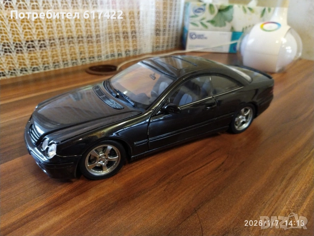 1:18 Метален модел на Mercedes Benz CL 500 Lorinser -Autoart , снимка 5 - Колекции - 53022644