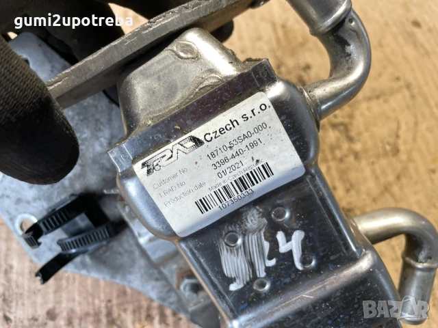 Охладител EGR за Части 18710-53SA0 SUZUKI SX4 S-Cross 1.4 2021 HYBRID ALLGRIP 6AT, снимка 2 - Части - 53493487