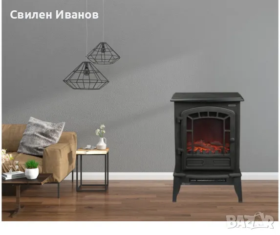 Електрическа камина, 2000W, снимка 1