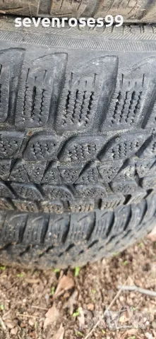 железни джанти с гуми 165 60 14 4броя тата индика, снимка 4 - Гуми и джанти - 48414191