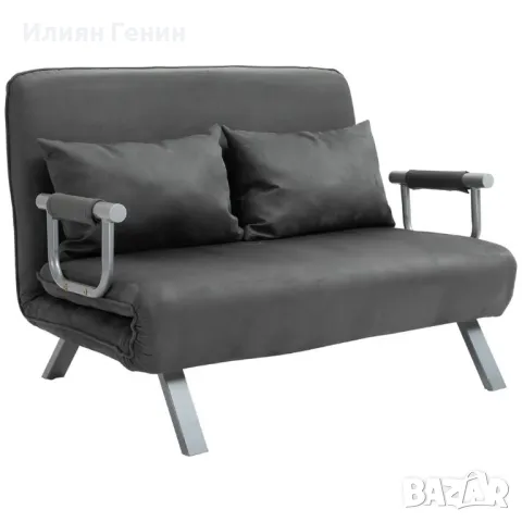 Разтегателен диван  с регулируема облегалка, снимка 8 - Дивани и мека мебел - 48659733