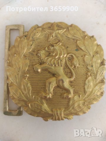 Тока за колан от Българската Народна Армия, снимка 4 - Антикварни и старинни предмети - 41205055