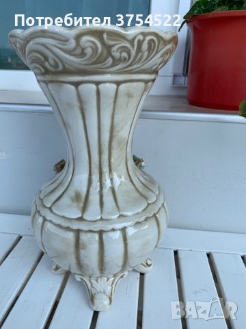 Порцеланова ваза Capodimonte, снимка 5 - Антикварни и старинни предмети - 41348180