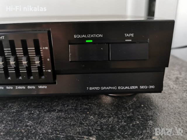 EQ Еквалайзер 7 бандов SONY SEQ-310, снимка 4 - Ресийвъри, усилватели, смесителни пултове - 42534314