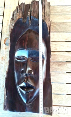 Африканска скулптура , снимка 2 - Статуетки - 51320851