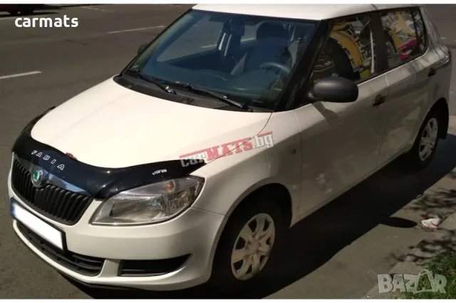 Дефлектор за преден капак Vip Tuning за Skoda Fabia (2010-2014) - дълъг