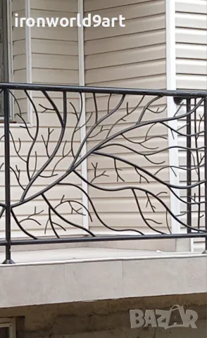 Парапети за стълбища и тераси от ковано желязо, снимка 2 - Други стоки за дома - 49708591