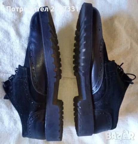 Мъжки обувки Via Maestra в голф стил. размер 41, снимка 4 - Спортно елегантни обувки - 49486893