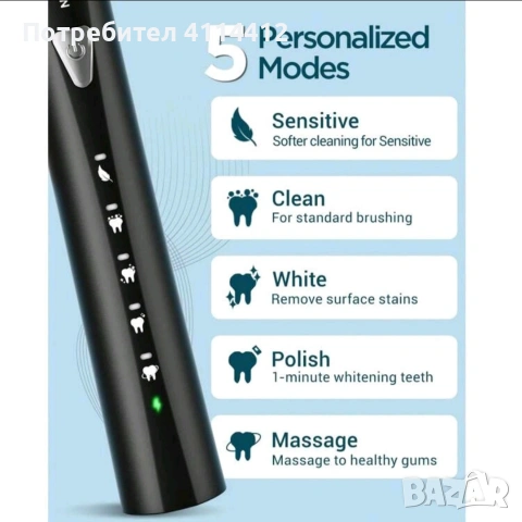 Електрическа четка за зъби , снимка 4 - Други - 53093407