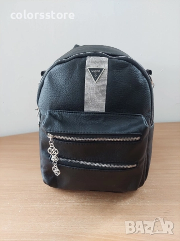 Черна раница Guess VL-Q13, снимка 2 - Раници - 40530130