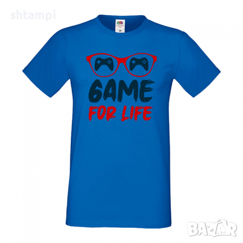 Мъжка тениска Game For Life, снимка 3 - Тениски - 36193154