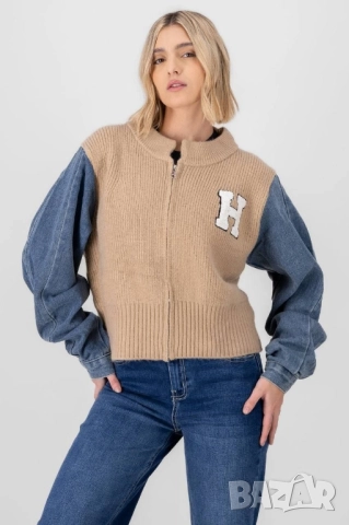 италиански плетени пуловер, снимка 2 - Блузи с дълъг ръкав и пуловери - 51844526