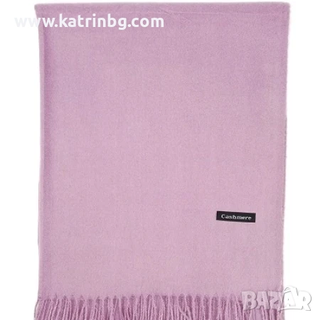 Едноцветни дамски шалове от кашмир, снимка 2 - Шалове - 52302507