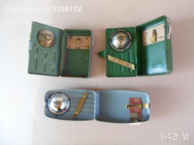 лот от 3 бр. винтидж фенери /светлина/-50-60,те години, снимка 7 - Други ценни предмети - 34536297