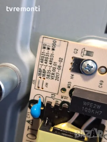 Захранване 168P-L4R031-W0 P5259A for, LG 43UJ620V 43inc DISPLAY RDL430WY(LDO-304), снимка 3 - Части и Платки - 47586677