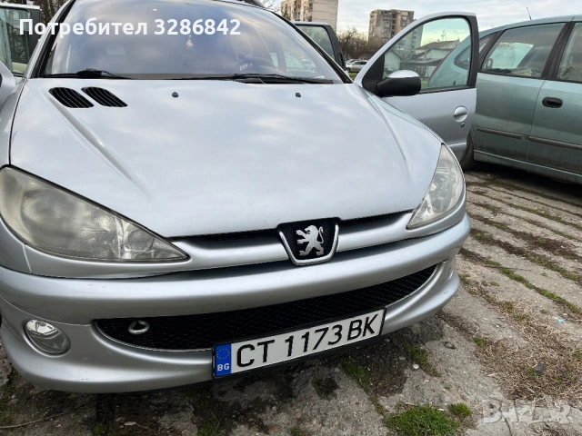 PEUGEOT206-SW, снимка 3 - Автомобили и джипове - 53641594
