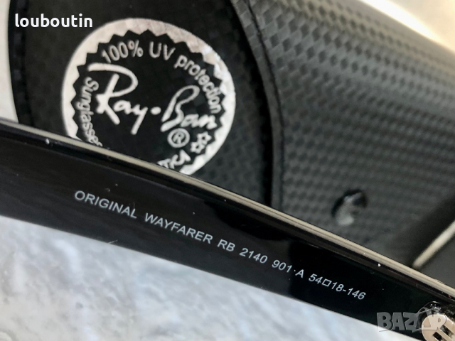 Ray-Ban RB2140 Wayfarer Рей Бан мъжки слънчеви очила унисекс, снимка 12 - Слънчеви и диоптрични очила - 36288767