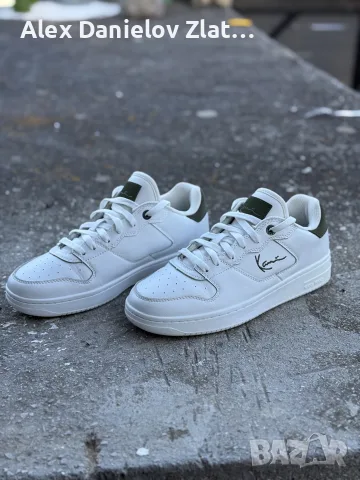 Karl Kani 89 Low White / Olive Green Sneakers – Размер 43⁠