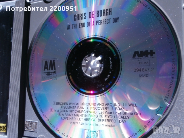 CHRIS DE BURGH, снимка 4 - CD дискове - 36065192