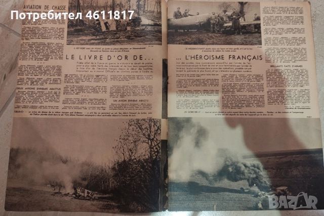 Старо френско списание 1940г, снимка 3 - Колекции - 51963124