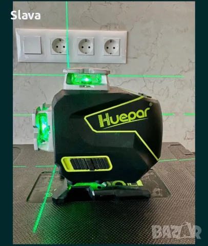 Лазер Huepar S04CG, 4D, снимка 2 - Измервателни инструменти - 55858000