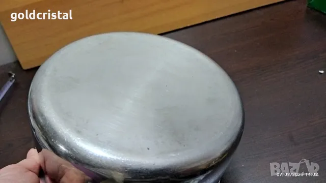 ретро тенджера хром Силистра , снимка 8 - Антикварни и старинни предмети - 49017181