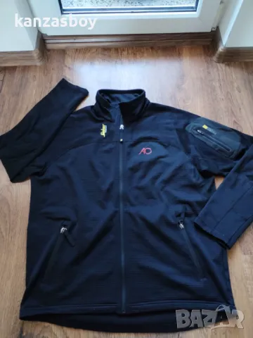 Snickers 9438 Body Mapping Micro Fleece - мъжко работно горнище ХЛ, снимка 6 - Спортни дрехи, екипи - 49364052