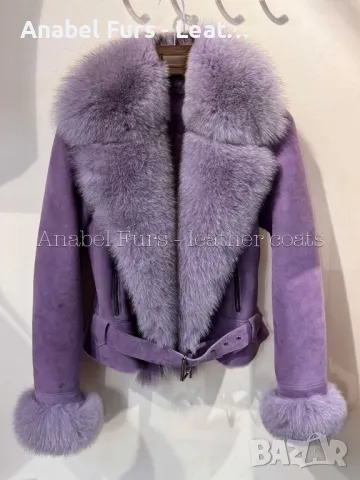 Дамски якета и палта от естествена кожа и лисица, снимка 7 - Якета - 47516376
