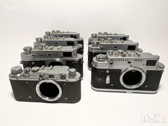 Сет от лентови фотоапарати тела Зоркий Zorki 4 4К