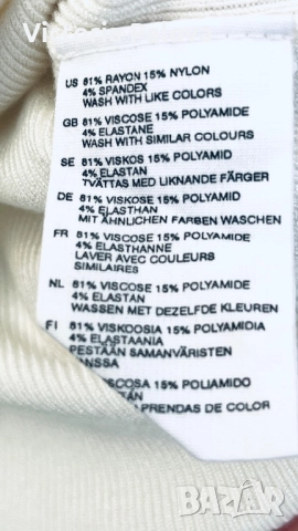 Нежна блуза/пуловер цвят айвъри, снимка 4 - Блузи с дълъг ръкав и пуловери - 51575152