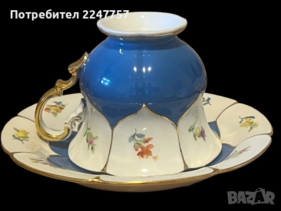 Двоен сет порцелан Meissen B- Form, снимка 8 - Антикварни и старинни предмети - 51485044