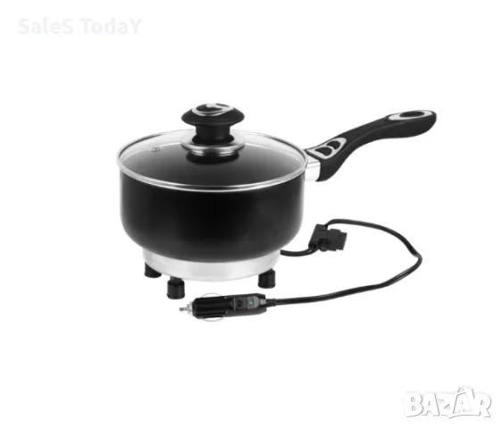 Тенджера за кола- тир- камион- бус, Електрическа с капак, 12V или 24V, 150/250W, 1,9л