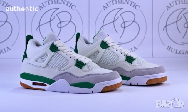 Nike Air Jordan Retro 4 Craft, Midnight Navy, Snorlax, Pine Green, снимка 5 - Маратонки - 44313737
