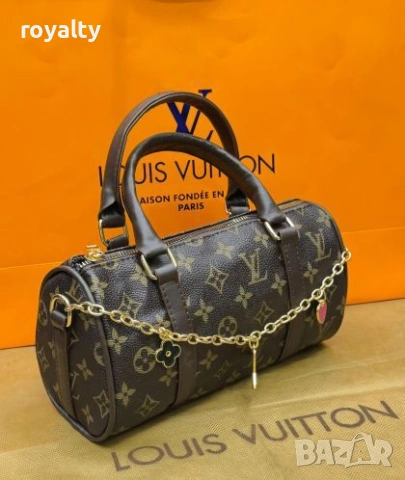 Louis Vuitton Нова Дамска Кожена Чанта Луи Витон 