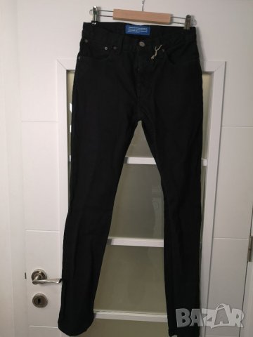 Adidas original denim мъжки черни дънки, 173см, С/М, снимка 6 - Дънки - 39977625