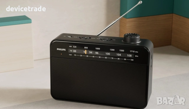 Преносимо FM/AM радио TAR2509/10 Philips, снимка 4 - Радиокасетофони, транзистори - 53766950
