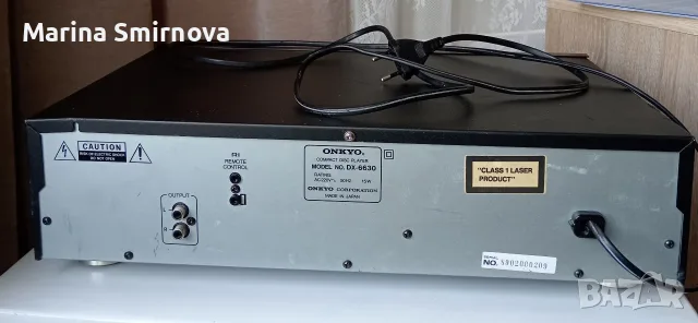CD плейър ONKYO DX-6630 без проблем, снимка 3 - MP3 и MP4 плеъри - 55940325