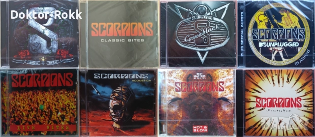 Scorpions – CD - оригинални дискове